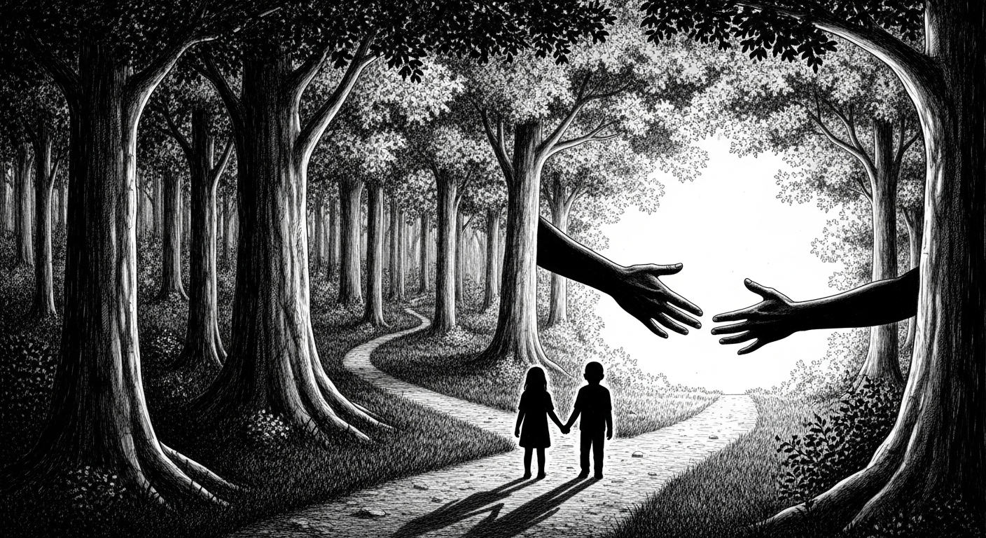 Brothers Blindfolded, Abandoned in Portuguese Woods