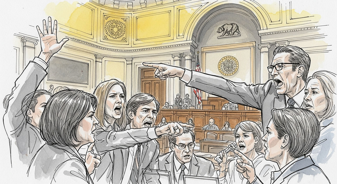 California Bill Sparks Free Speech, Accountability Debate