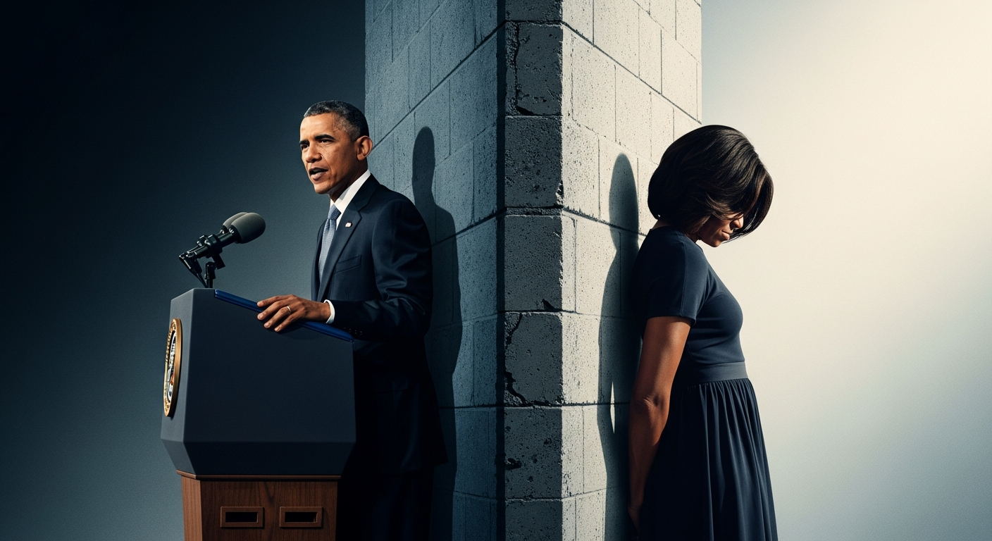 Obama Cites Marital Strain From Political Engagement