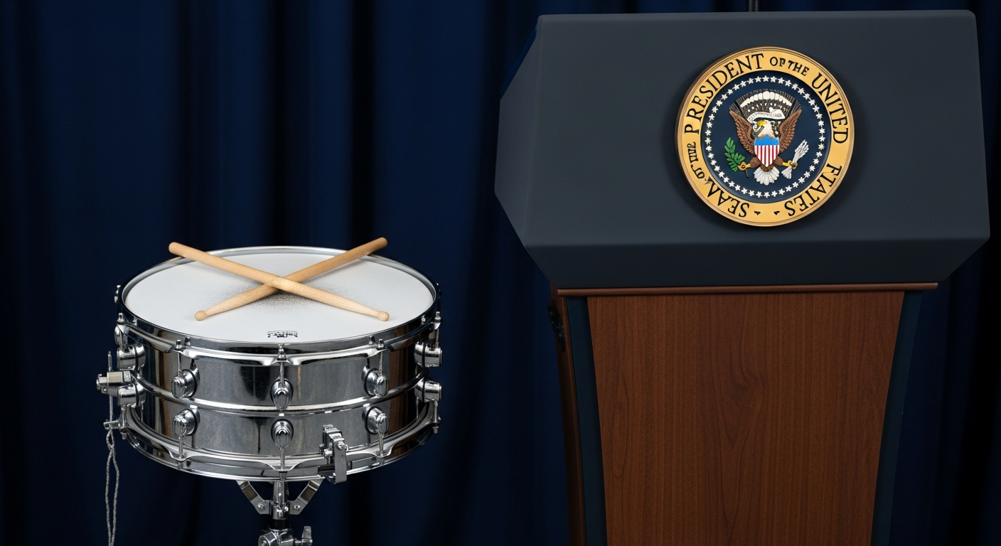 Original E Street Drummer Urges Respect for Presidency