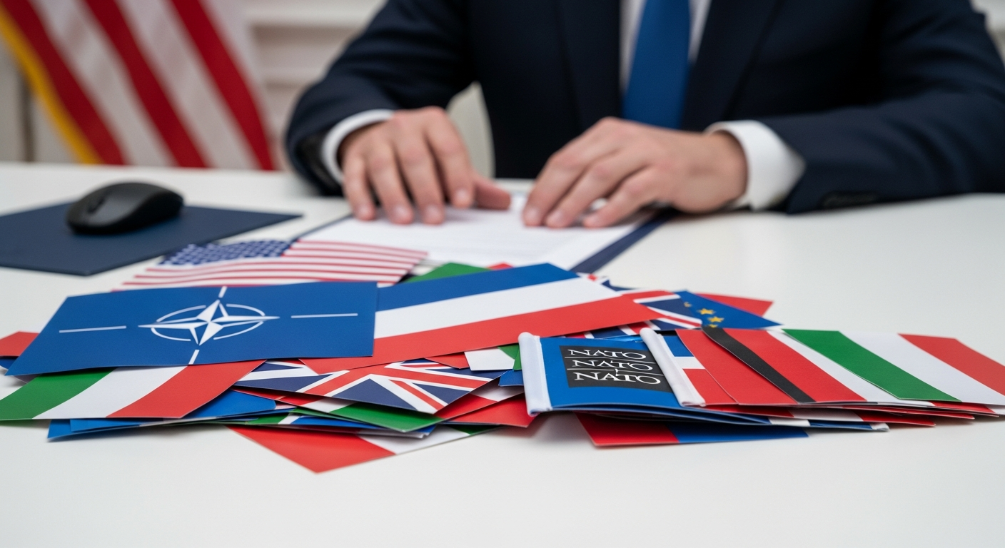 White House Reviews NATO Troop Deployments Based on Iran Support