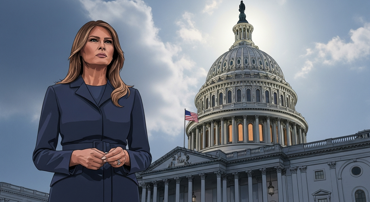 Melania Trump Advocates Foster Care Reform on Capitol Hill