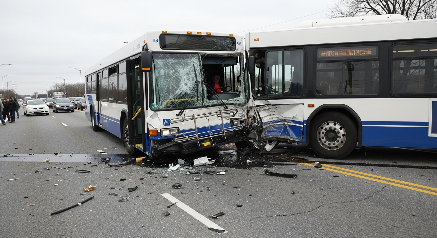Pentagon Area Bus Crash Injures 23, Including DOD Personnel