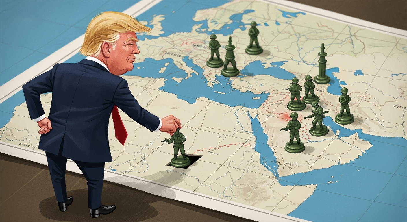 Trump Considers Germany Troop Reduction Amid Alliance Strain