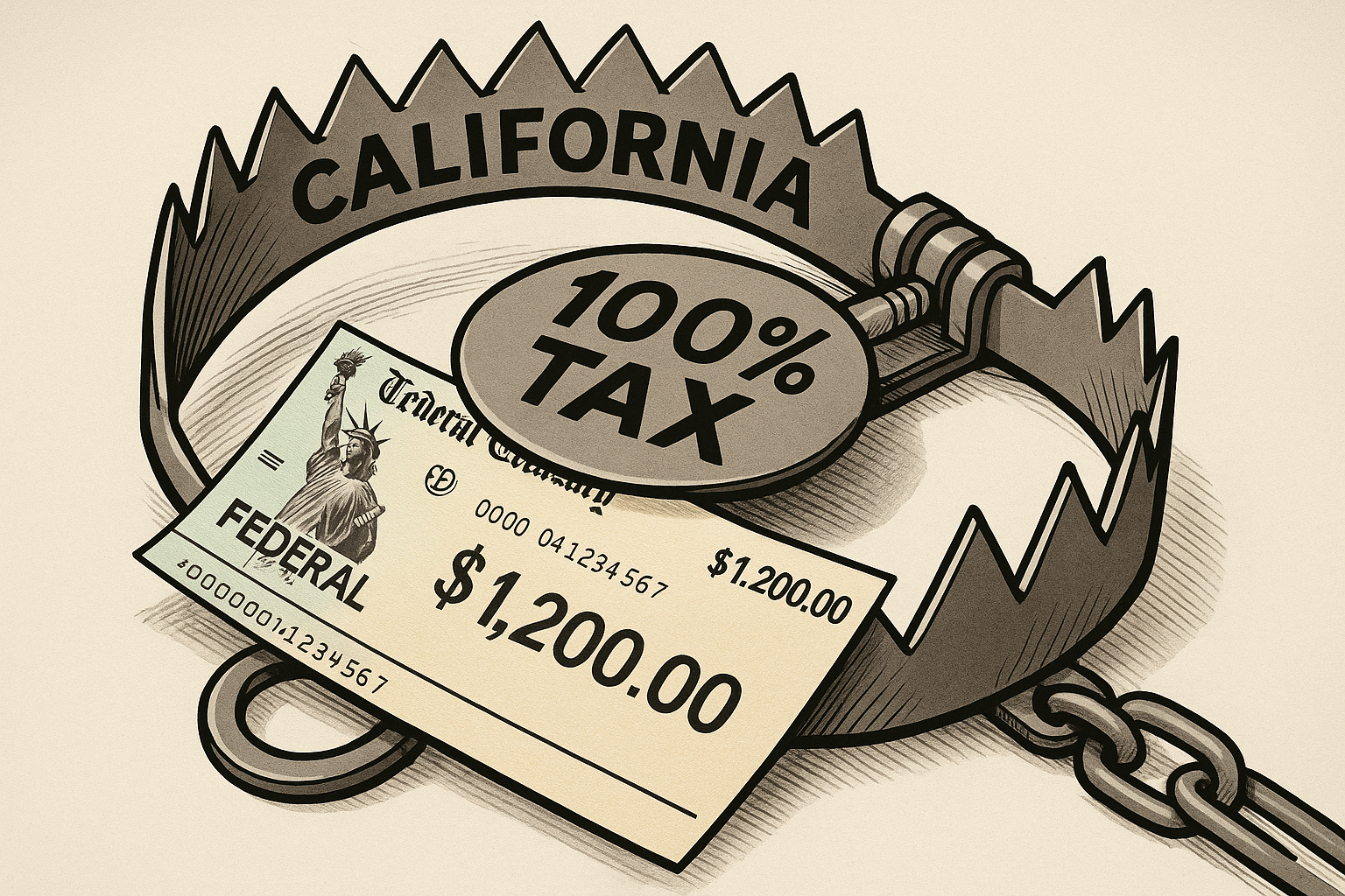 Newsom Proposes 100% Tax on Trump Anti-Weaponization Fund