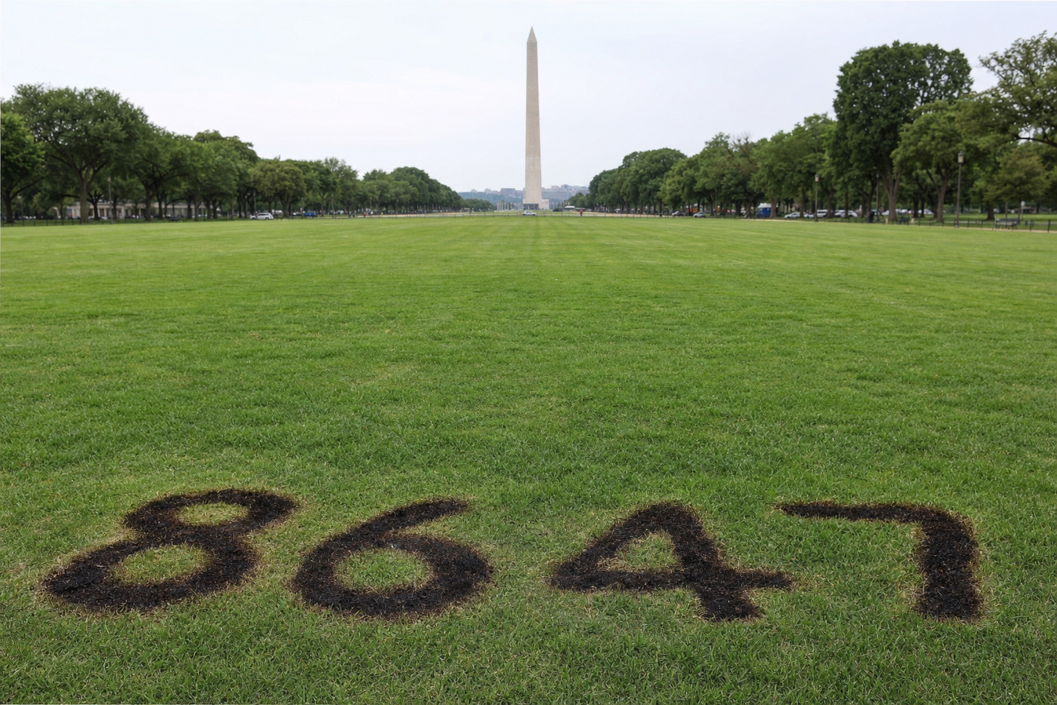 Feds Investigate '86 47' Phrase on National Mall