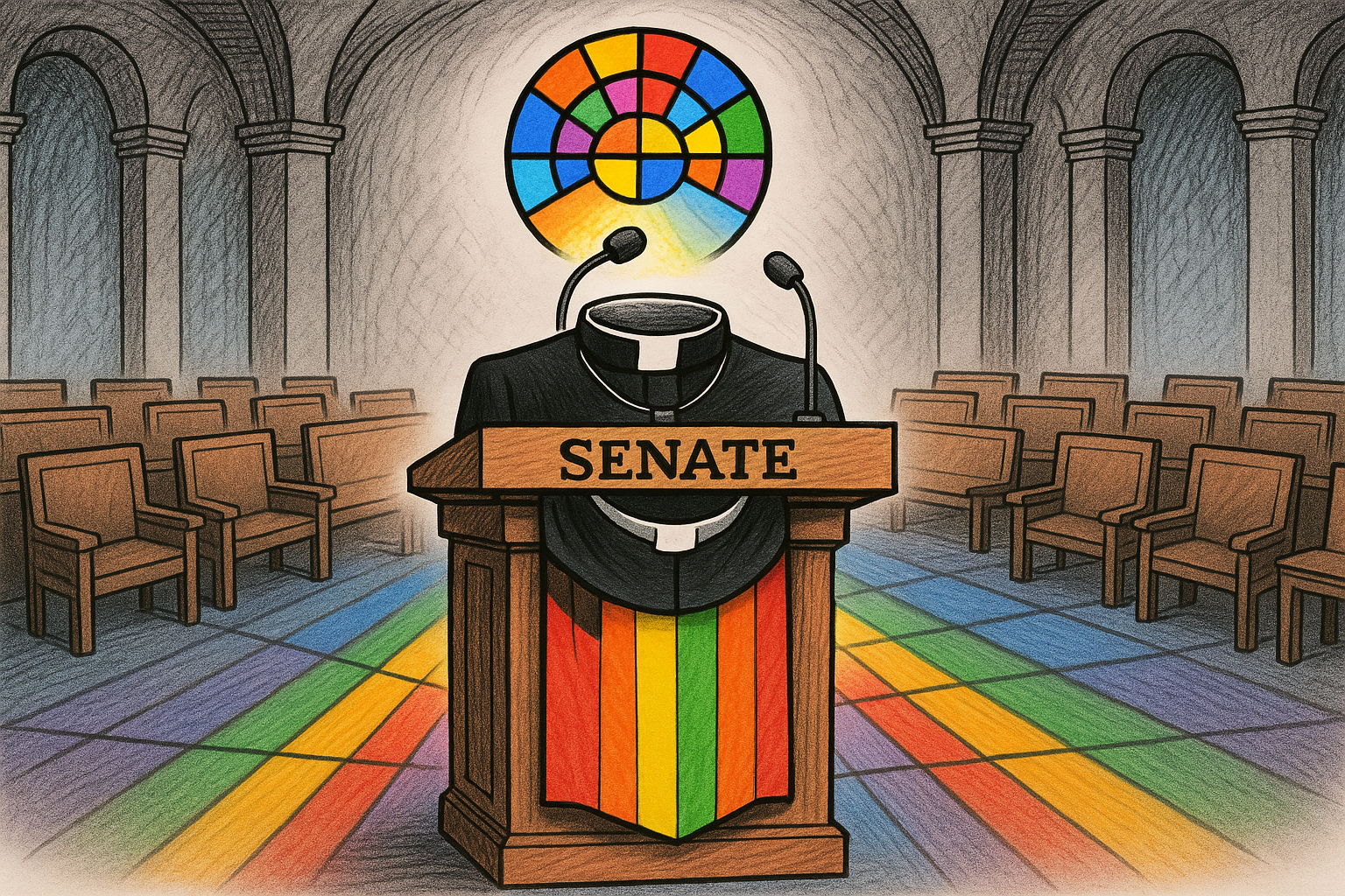 Warnock Links Trans Identity Opposition to Divine Offense