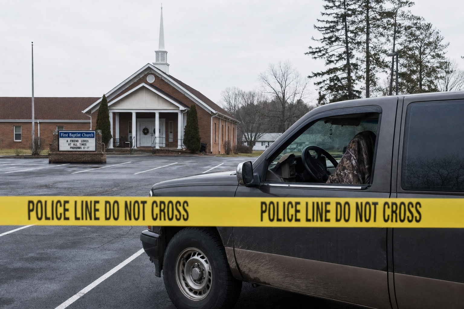 North Carolina Man Arrested at Church with Weapons Cache