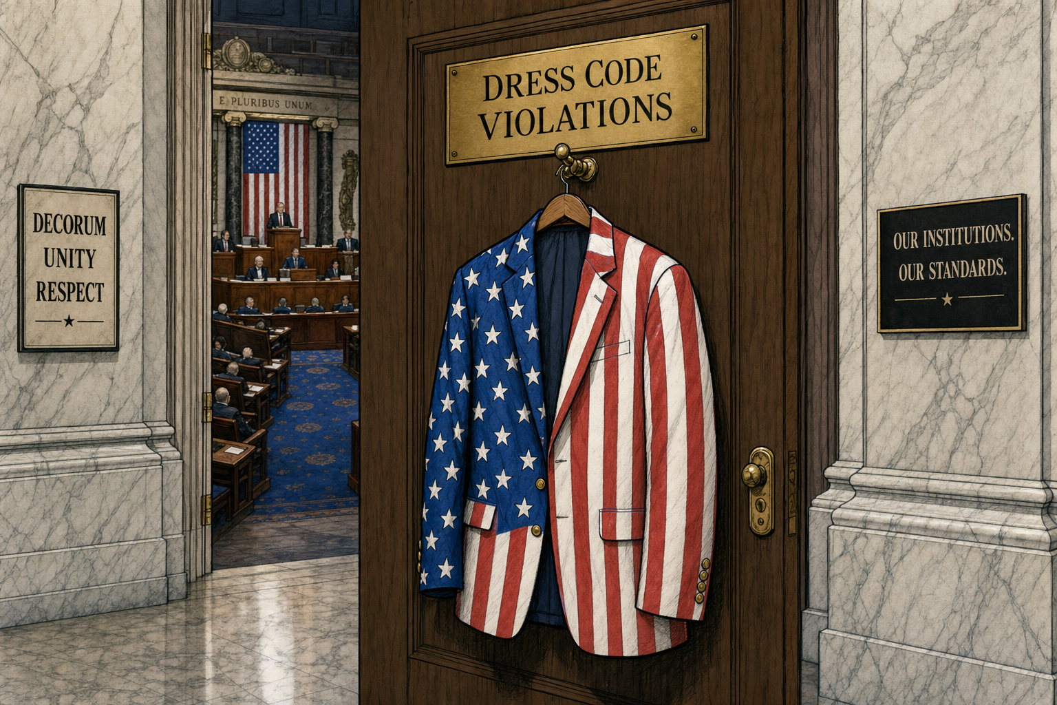PA Lawmaker Removed Over American Flag Jacket