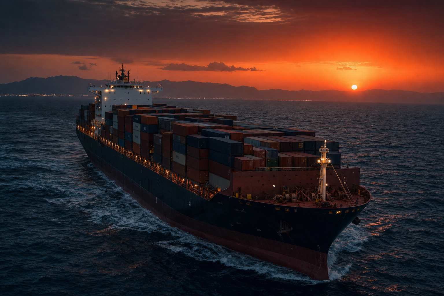 Cargo Ship Attacked in Red Sea Amid Heightened Tensions