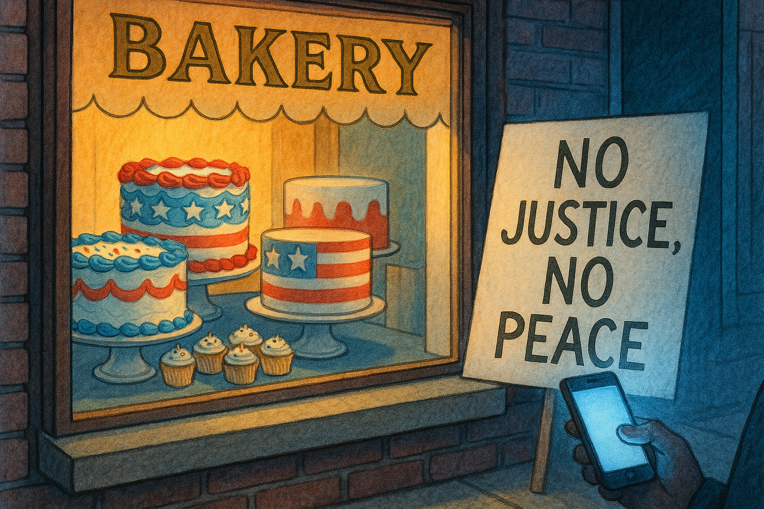 Texas Bakery Sparks National Debate Over Political Expression