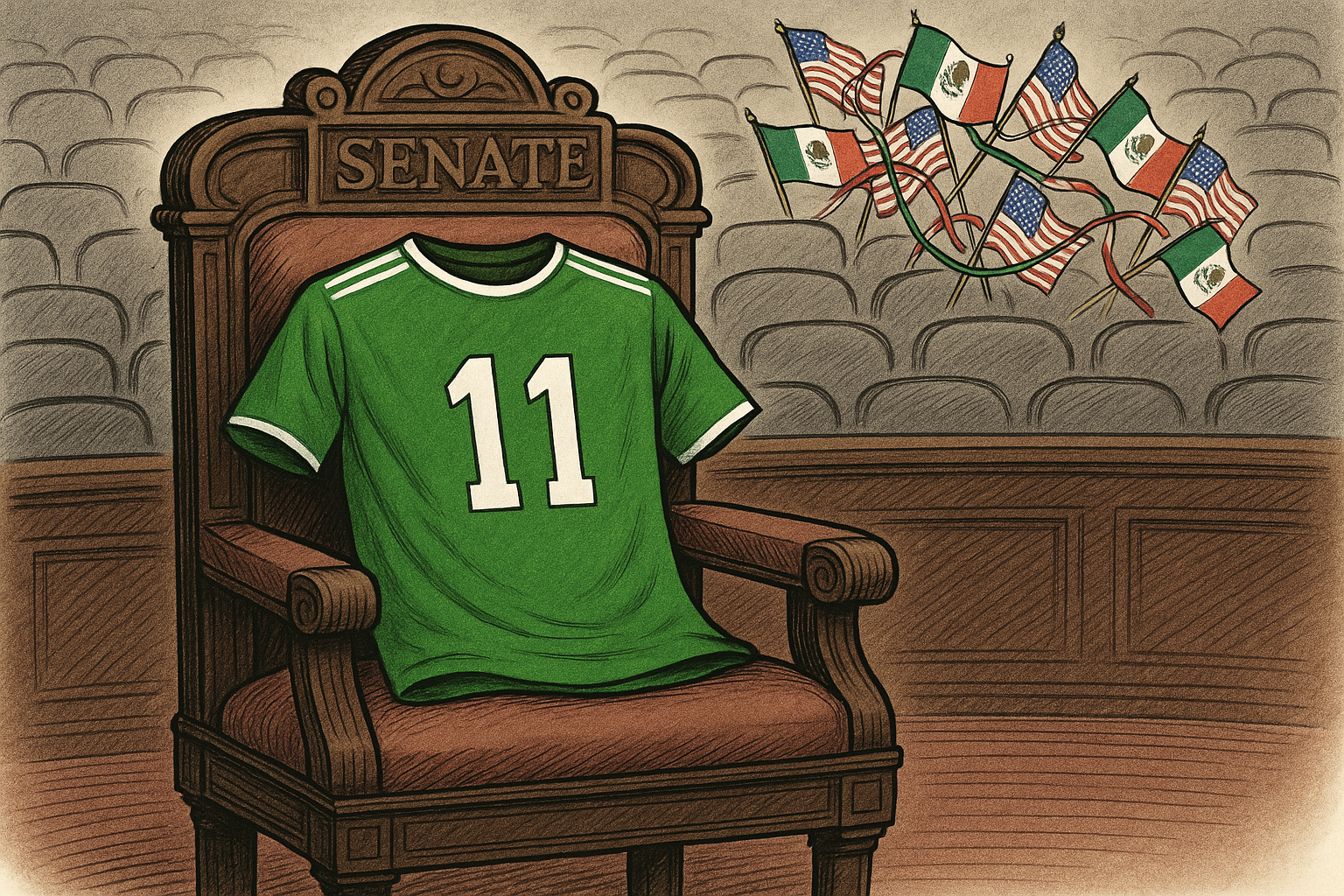 Senator Kelly Faces Backlash Over Mexico World Cup Jersey