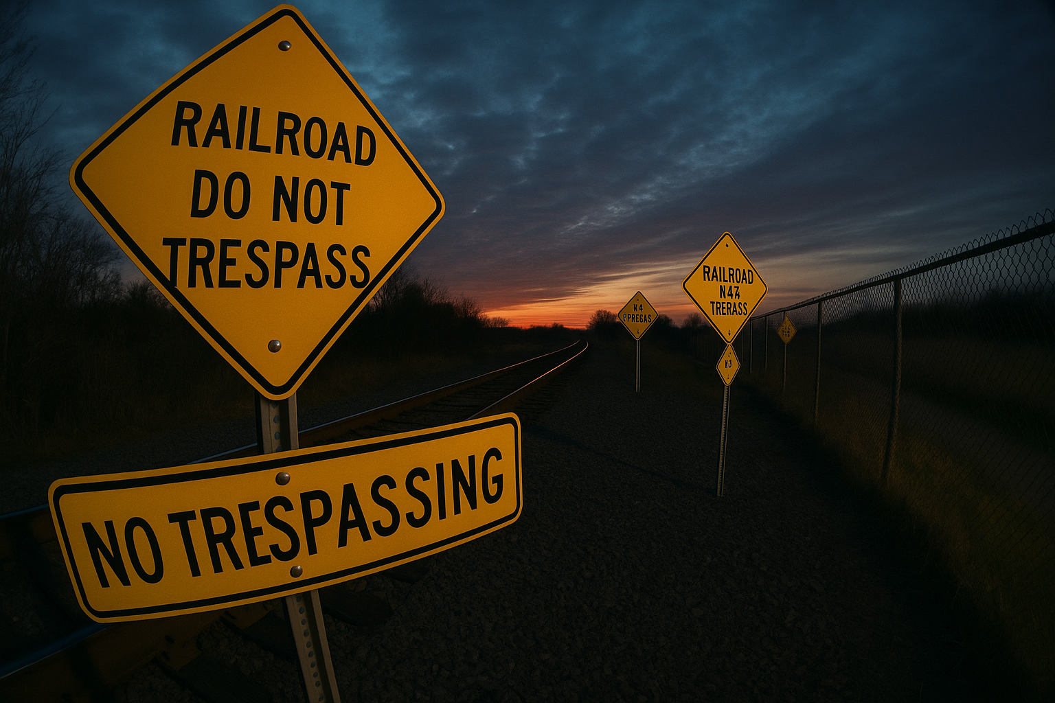 Hostin Intervenes After Son Cited for Railroad Trespass