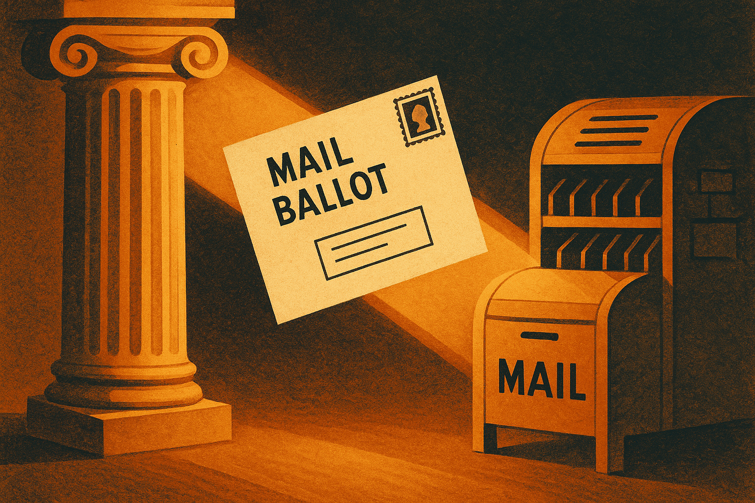 Appeals Court Revives Trump Election Mail Policy