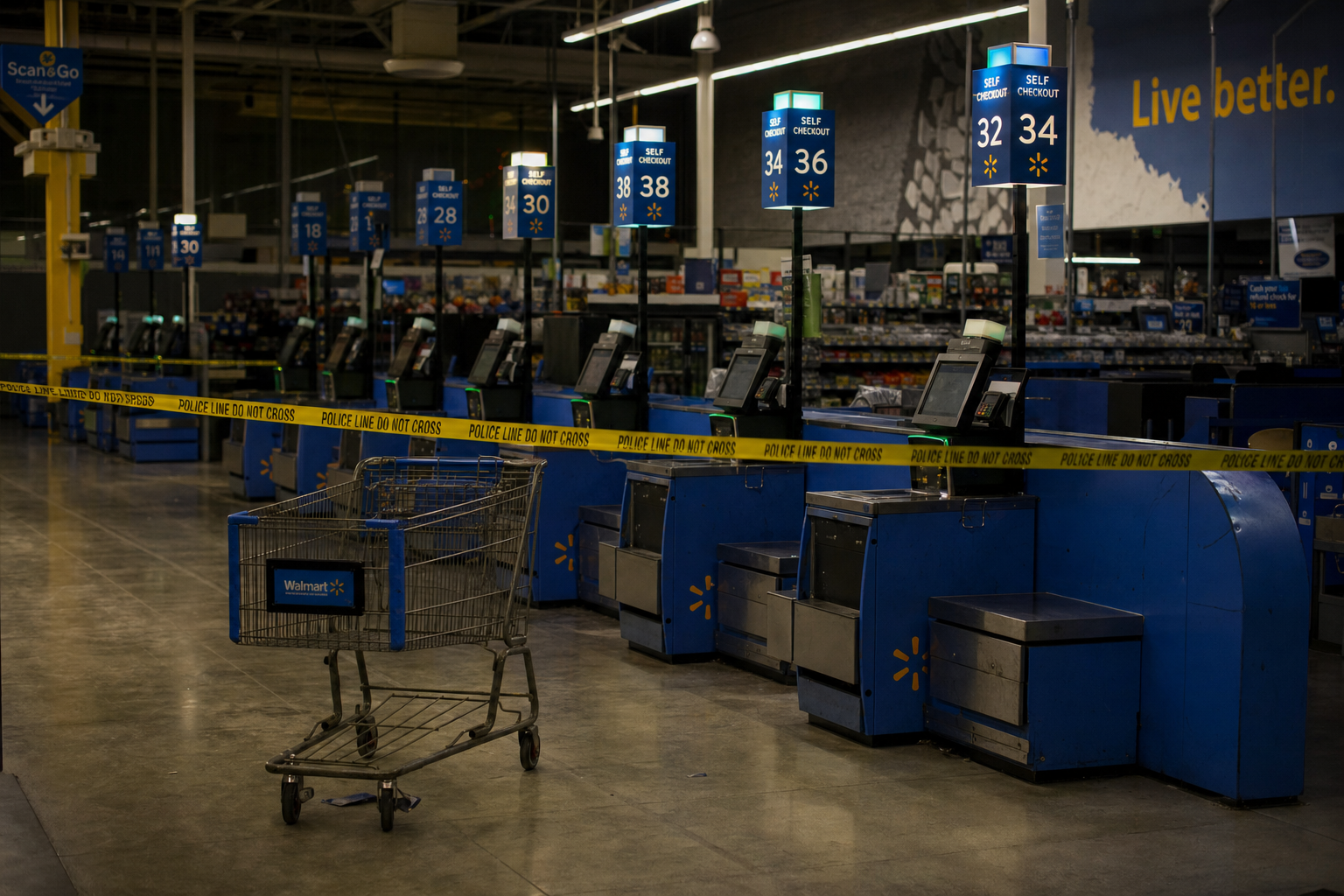 Walmart Shooting Injures Employee After Customer Dispute Escalates