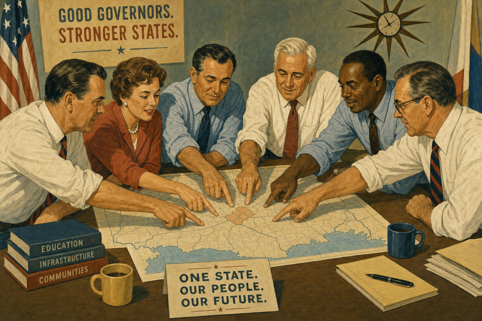 GOP Governors Join Bipartisan Push for State-Led Immigration Solutions