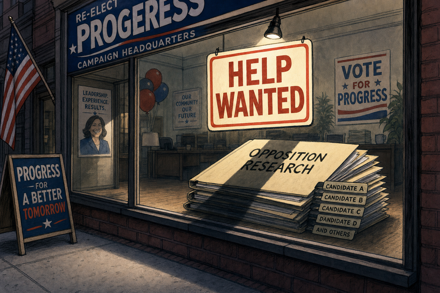 Wisconsin Candidate's Staff Choice Draws Scrutiny