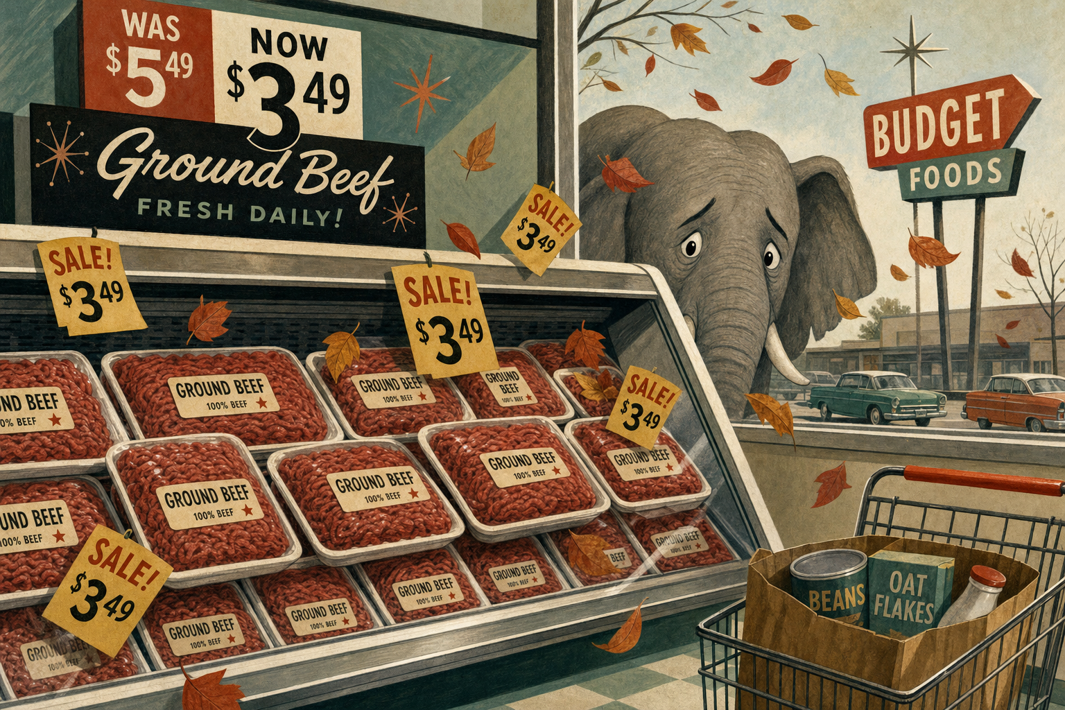 Trump Moves to Cut Beef Prices Amid Midterm Pressure