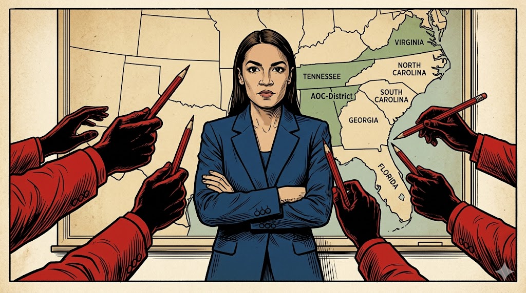 AOC Rallies Against Southern Redistricting Efforts