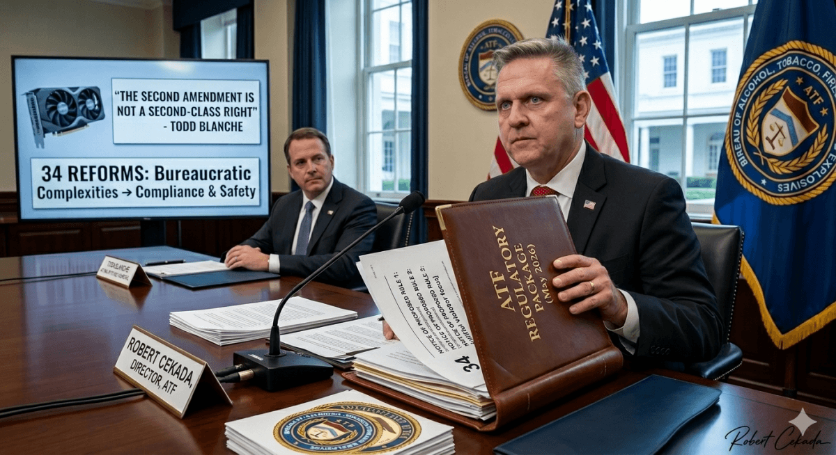 ATF Unveils Sweeping Federal Firearms Regulatory Reforms