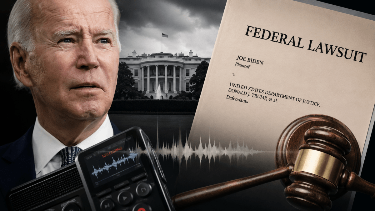 Biden Sues DOJ Over Classified Tapes Release