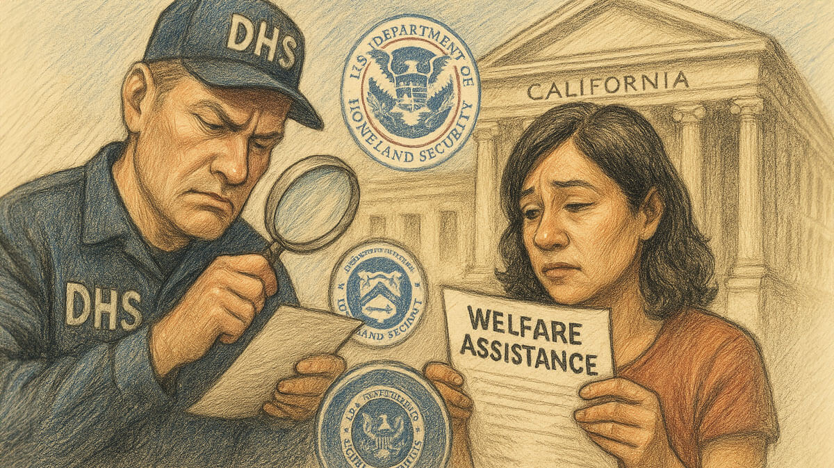 DHS Investigates California's Aid to Non-Citizens Amid Misuse Concerns