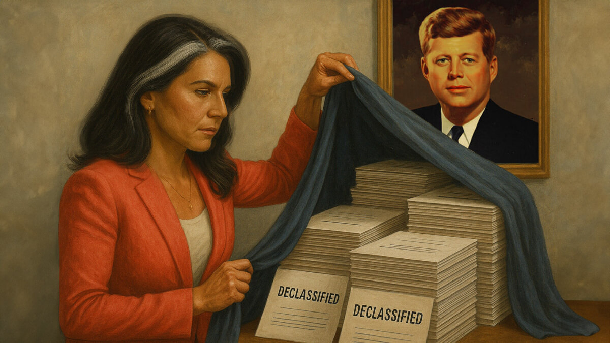 DNI Tulsi Gabbard Unveils Declassified RFK Assassination Docs