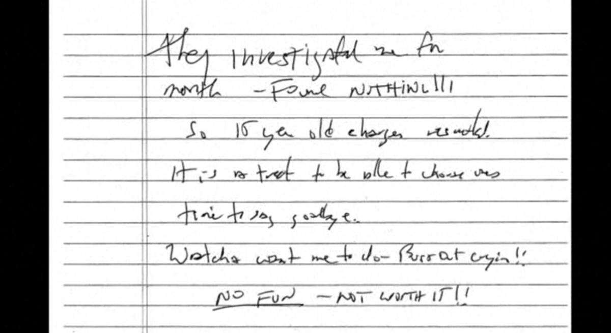 Epstein's Alleged Suicide Note Unsealed Years Later