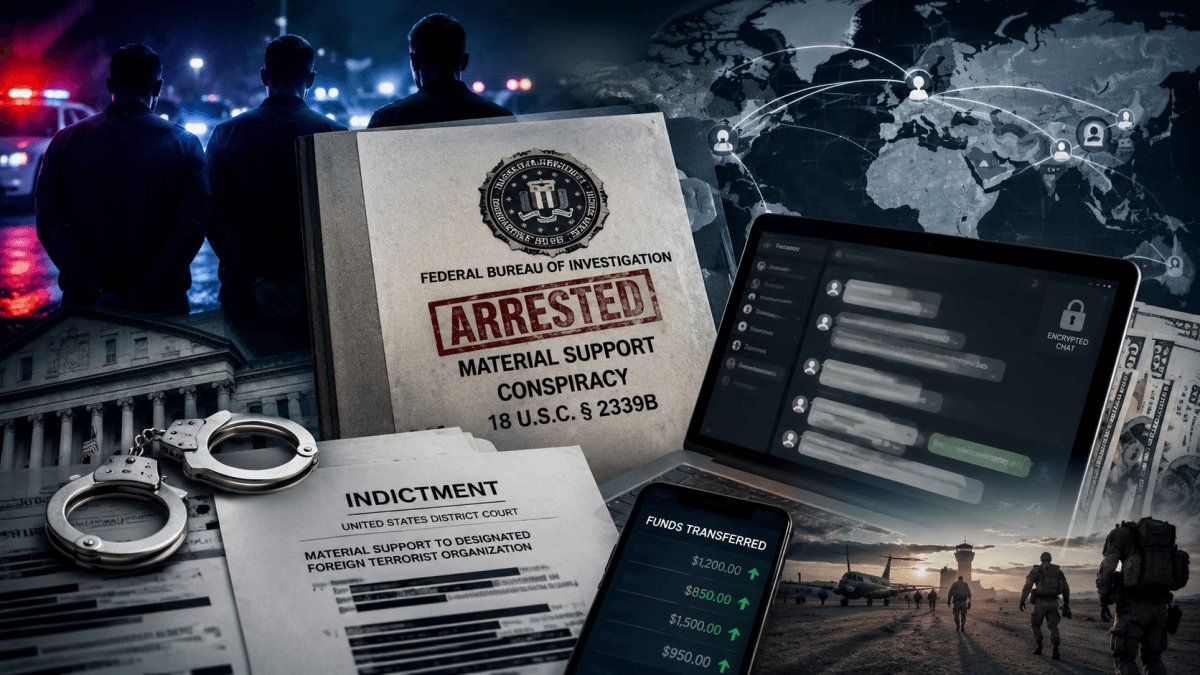 FBI Arrests Three U.S. Citizens for Alleged ISIS Support Plot