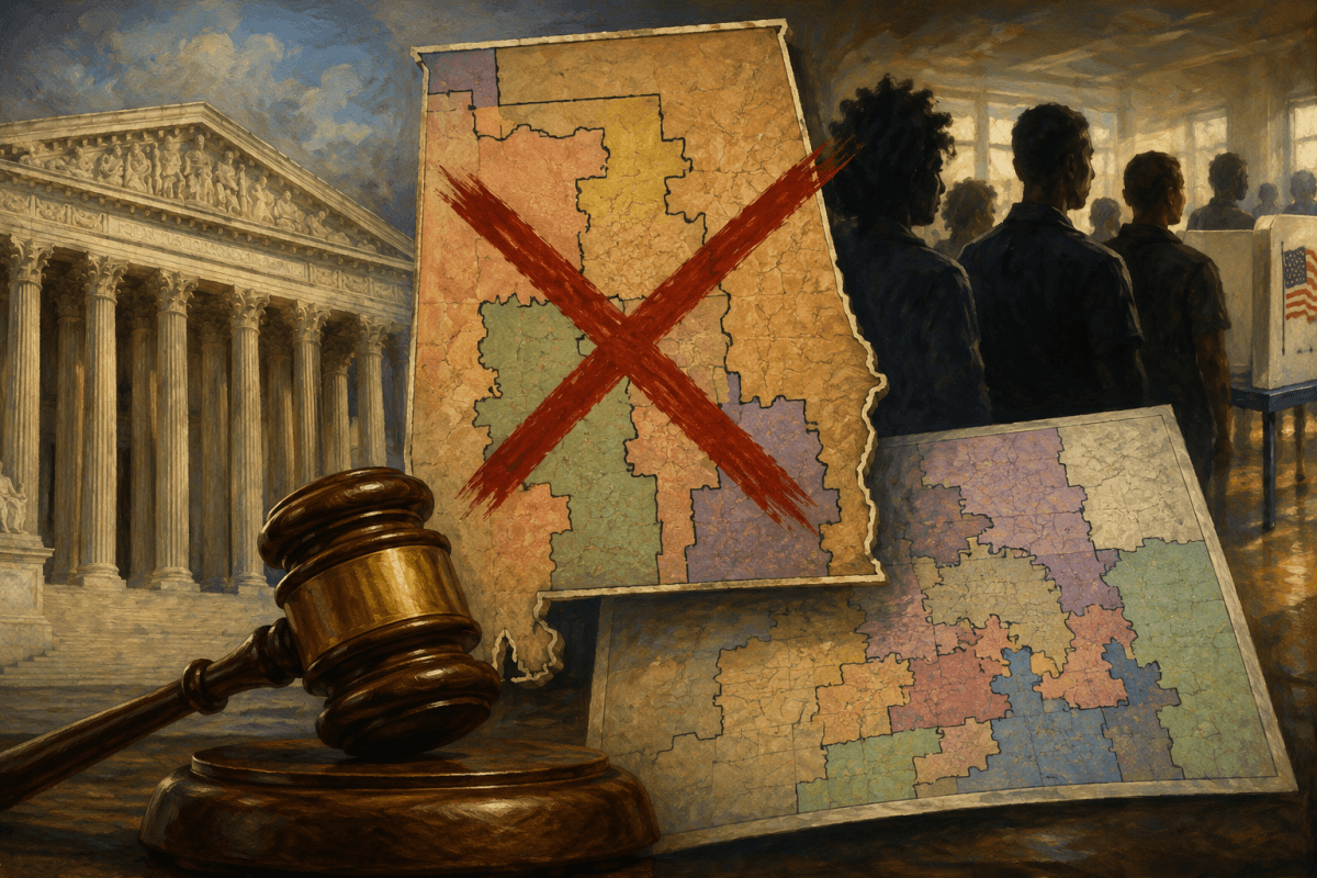 Federal Court Blocks Alabama Map, SCOTUS Appeal Looms