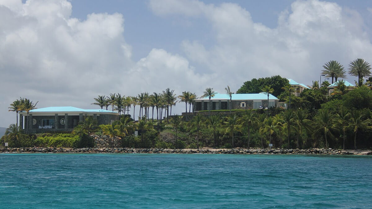 Inside Epstein's Island Temple: First-Ever Footage Unveiled