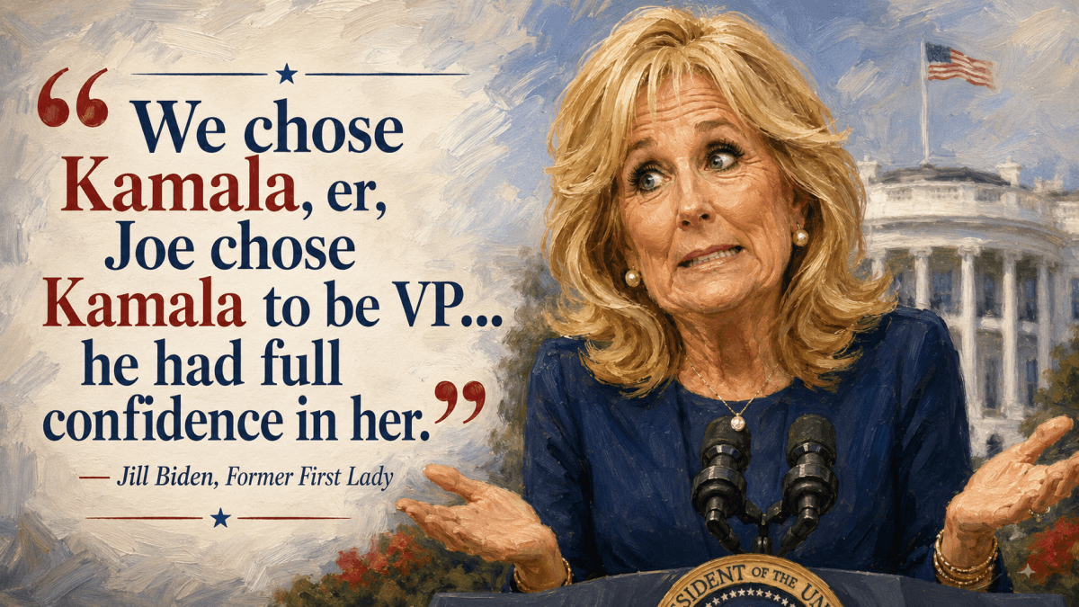 Jill Biden's Interview Remark Reignites White House Decision-Making Questions