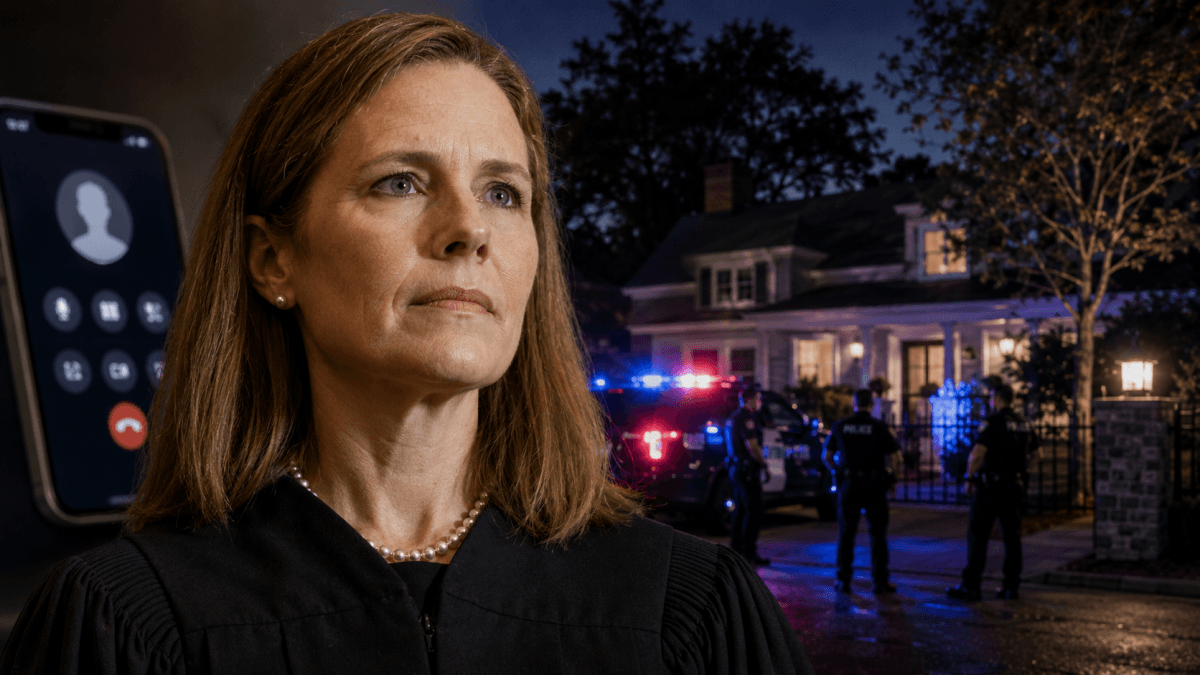 Justice Barrett's Home Targeted in Swatting Incident