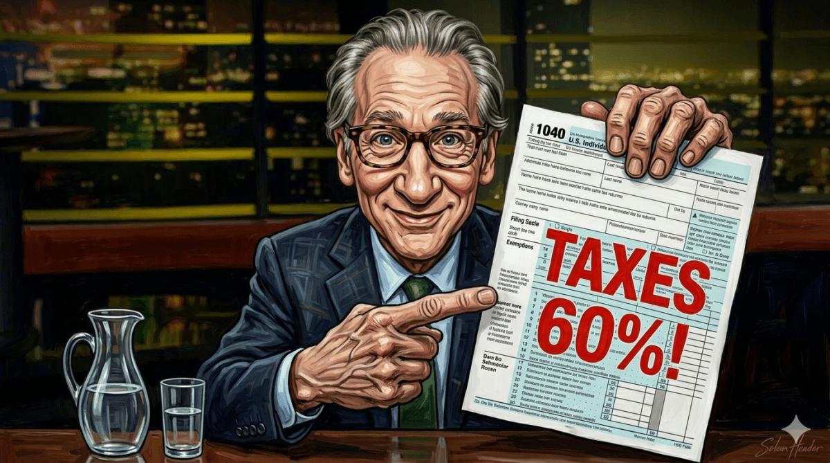 Maher Challenges "Tax the Rich" Narrative, Cites 60% Tax Rate