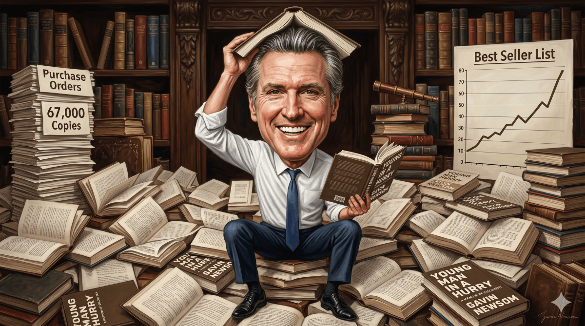 Newsom PAC Spent $1.5 Million on Governor's Memoir