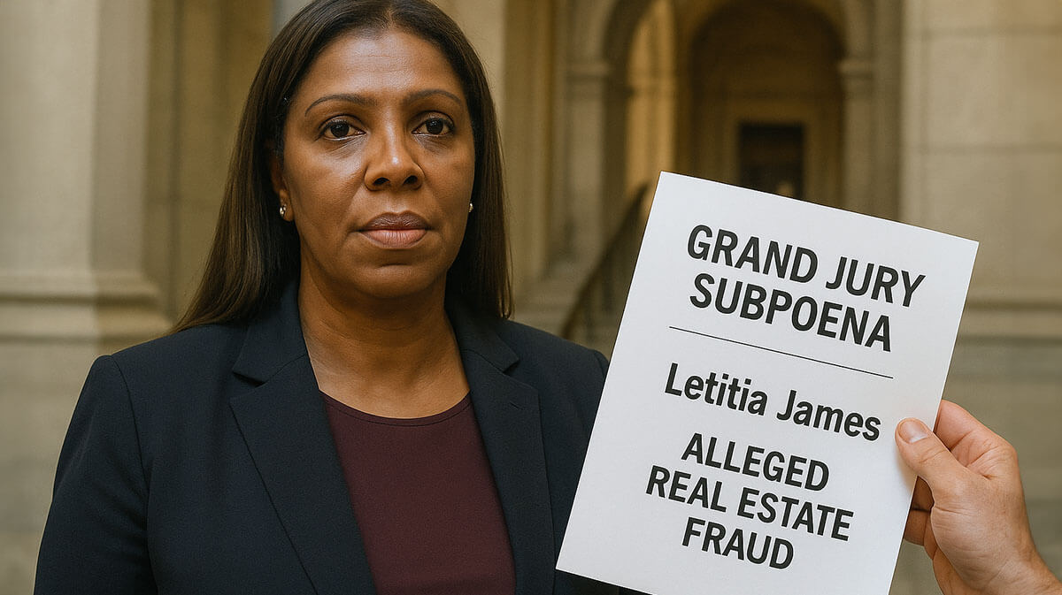 NY Attorney General Letitia James Subpoenaed in Fraud Probe