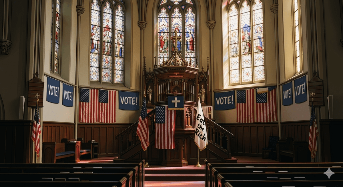 Ocasio-Cortez Delivers Political Speech at Historic Ebenezer Church