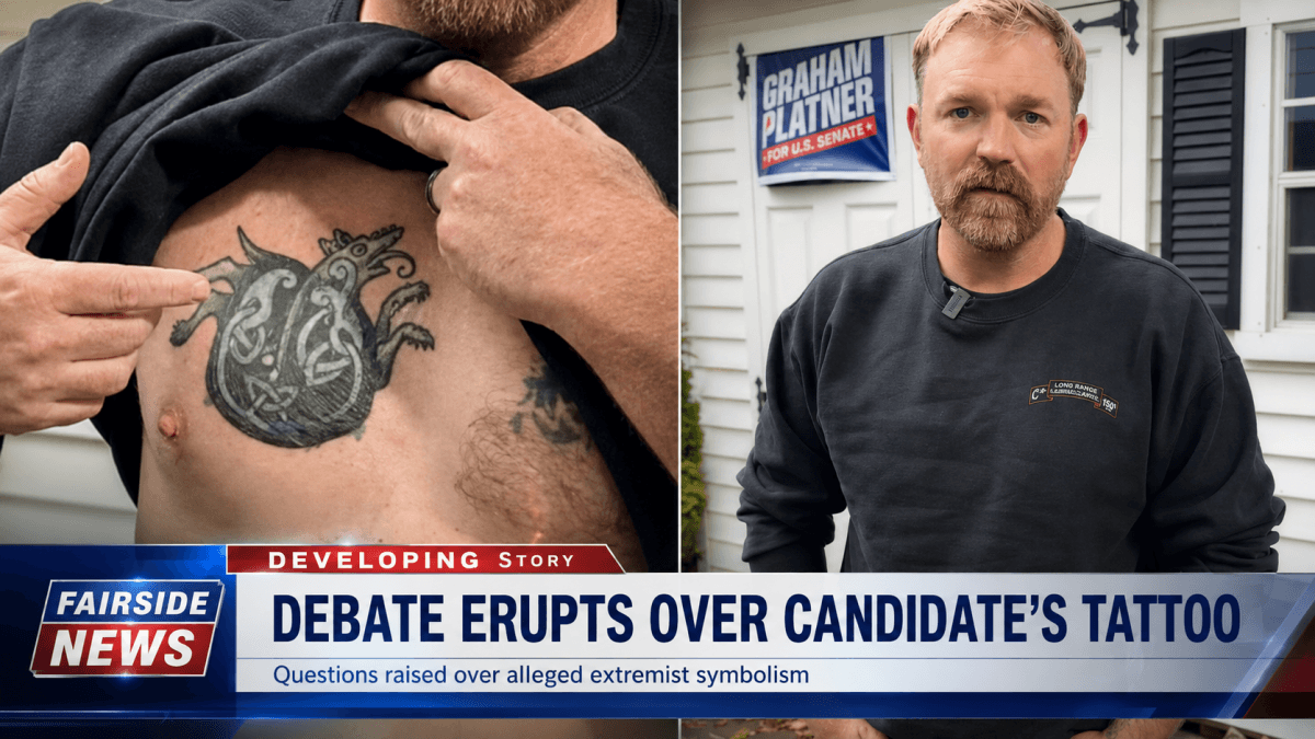 Platner Faces Scrutiny Over Allegations, Tattoo Ahead of Primary