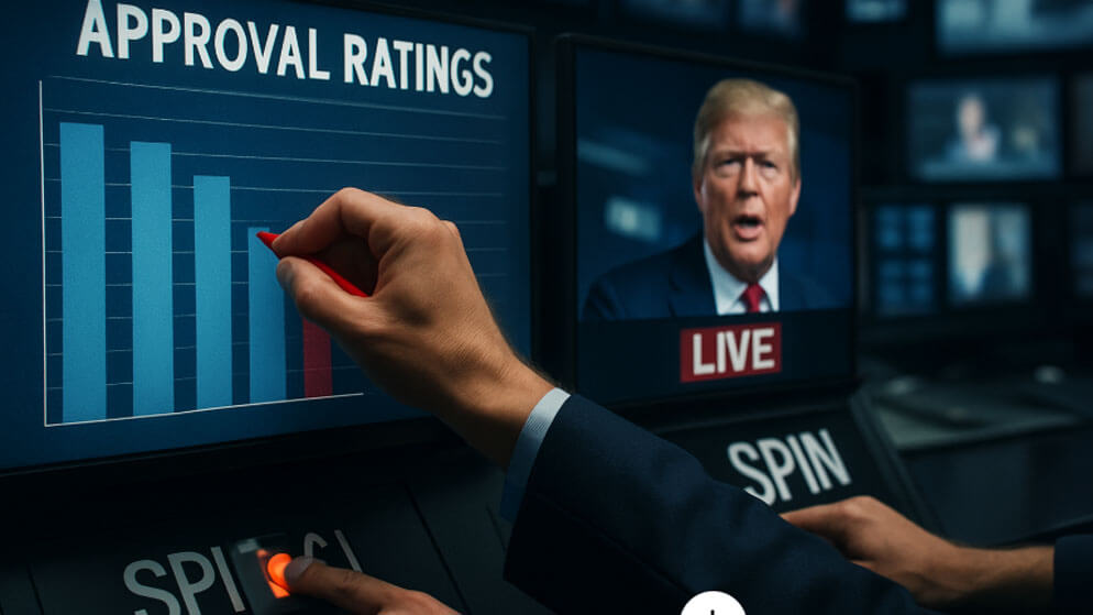 Pollster Highlights Bias in Media's Trump Approval Ratings