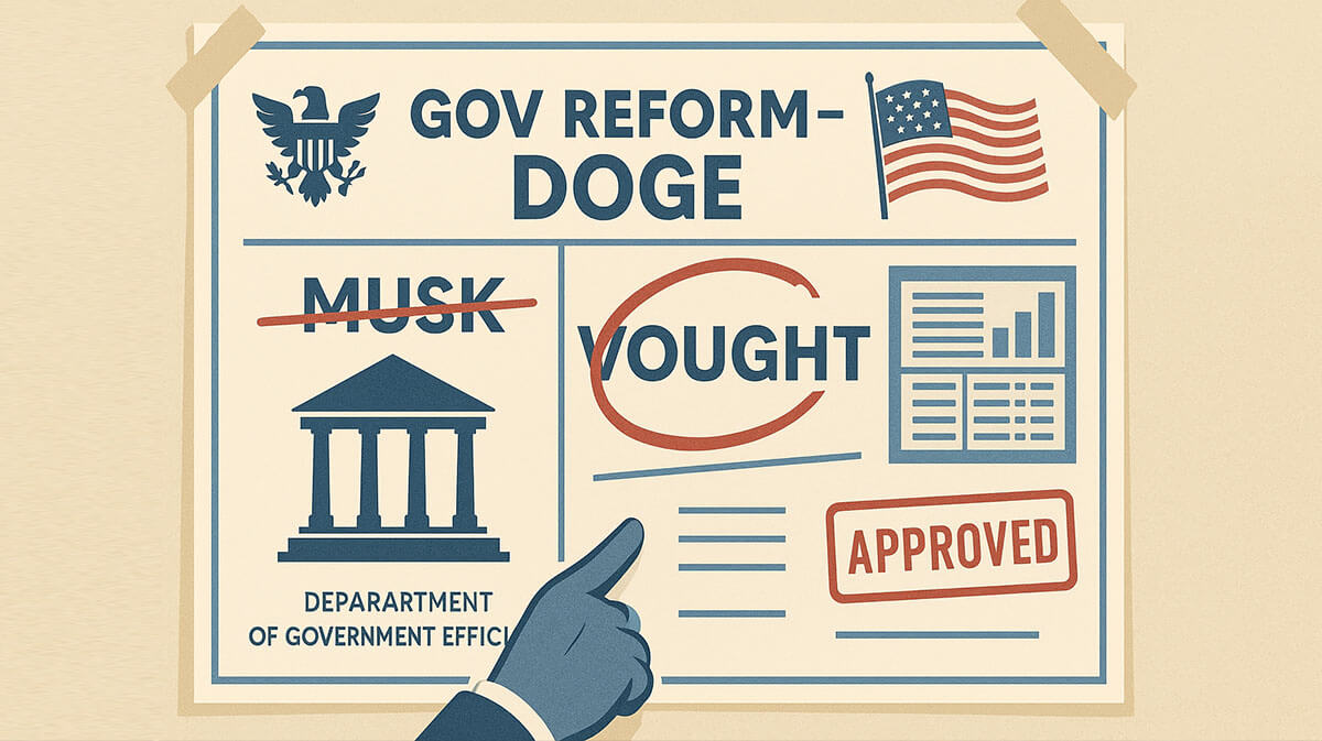 Russ Vought Takes Charge of DOGE as Musk Steps Back