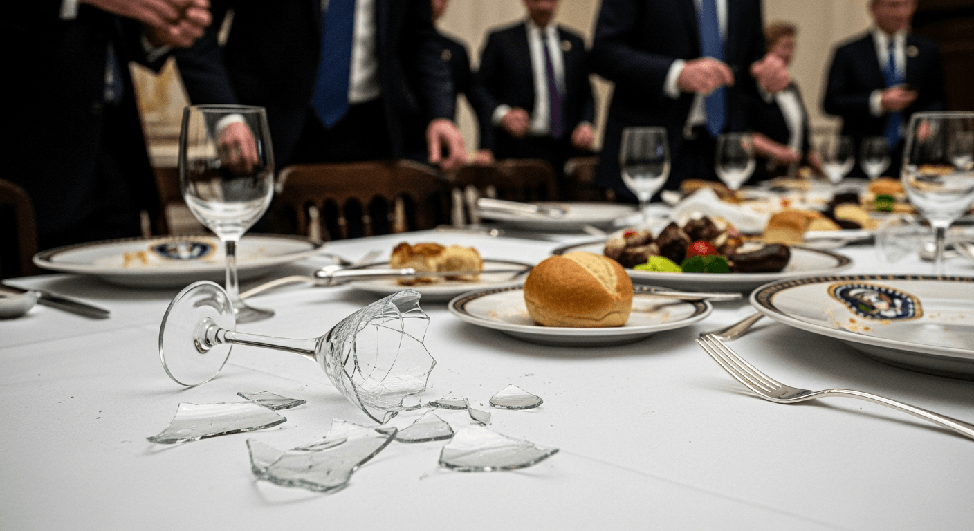 Shots Fired at WH Dinner, President Trump Evacuated