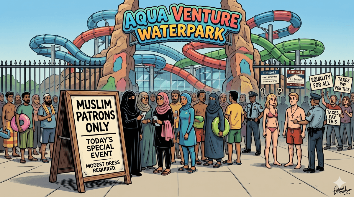 Texas Waterpark's "Muslim Only" Event Sparks Discrimination Debate