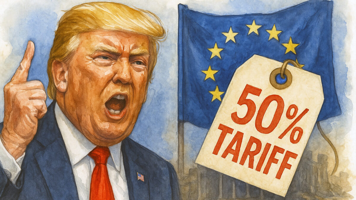 Trump's Ultimatum: 50% Tariff on EU Goods Looms Over Trade Talks