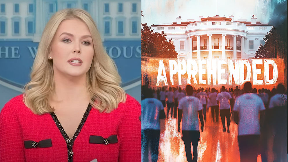 White House Press Secretary's Video on Immigrant Arrests Sparks Debate