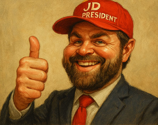 Tucker Carlson Endorses J.D. Vance for 2028 GOP Nominee